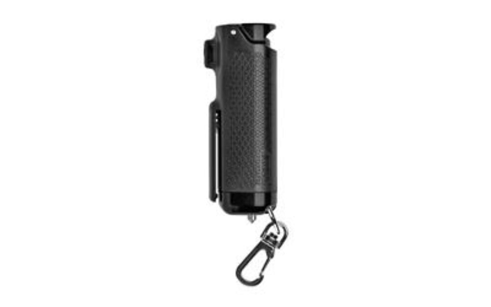 SABRE PEPPER GEL BELT CLUTTER WINDOW BREAKER - BLACK SABRE PEPPER GEL BELT CLUTTER WINDOW BREAKER - BLACK