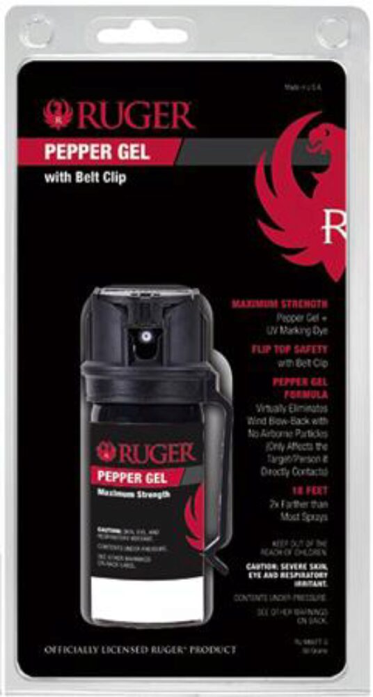 Sabre Ruger Tactical Size With Flip Top & Belt Clip Sabre Ruger Tactical Size With Flip Top & Belt Clip
