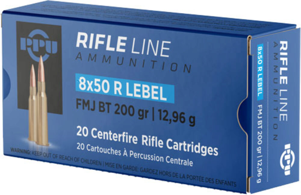 8x51R Lebel 200gr FMJ 20/RD 8x51R Lebel 200gr FMJ 20/RD