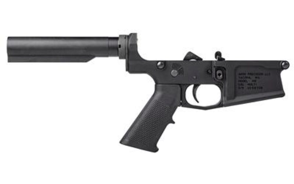 AERO M5 AR10 COMPLETE LOWER BLK AERO M5 AR10 COMPLETE LOWER BLK