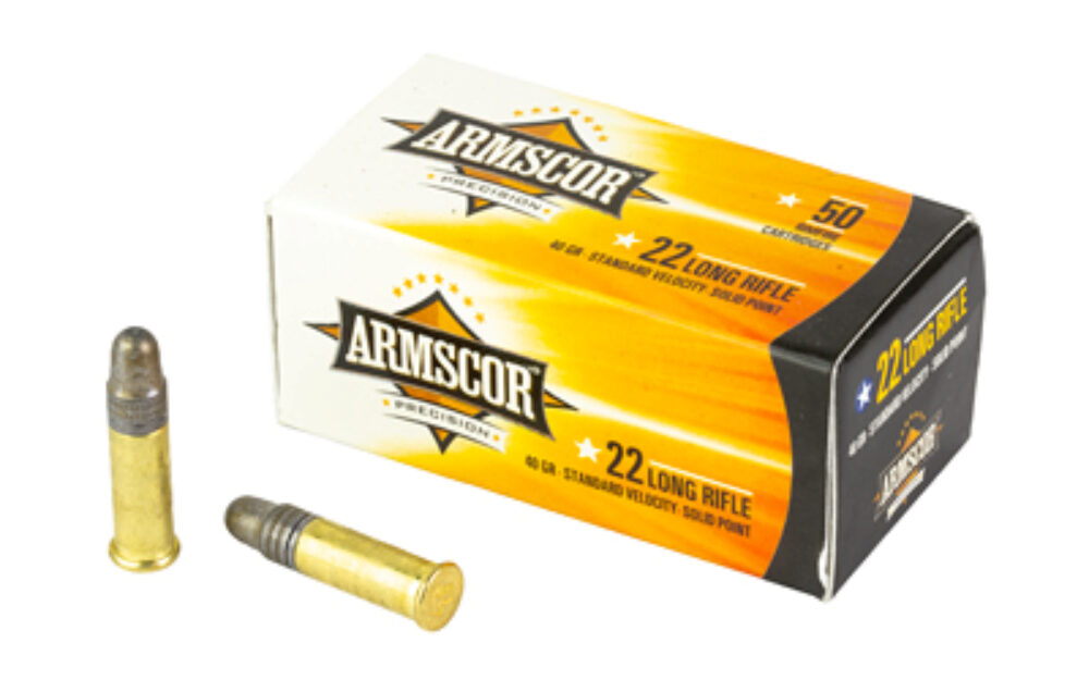 ARMSCOR 22LR 40GR SVSP 50/5000 ARMSCOR 22LR 40GR SVSP 50/5000