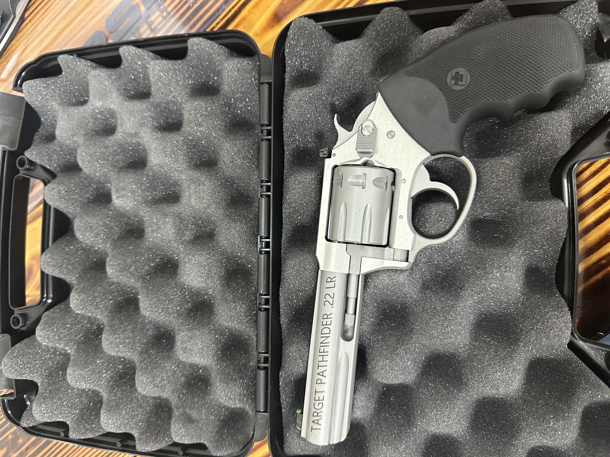 USED CHARTER ARMS TARGET PATHFINDER .22LR WITH BOX-img-0