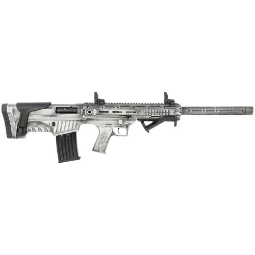 NK-1 Semi-Auto Shotgun, 12 GA, Bullpup (Battle worn Gray) 24"Barrel