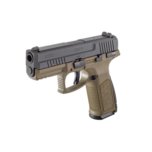 Global Defense FXS-9 9mm Semi-Automatic Striker Fire, FDE
