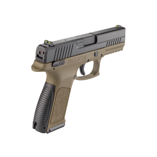 Global Defense FXS-9 9mm Semi-Automatic Striker Fire, FDE