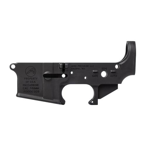 Aero Precision M4A1 Clone Stripped Lower Receiver for AR-15 Black