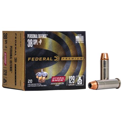 Federal 38SPL +P JHP
