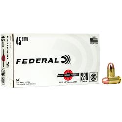 Federal 45ACP 230GR FMJ