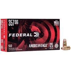 Fed AE 357SIG 125GR FMJ