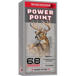 Winchester 6.8WESTERN 170GR Power Point