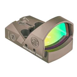 Sig Sauer Electro-Optics SOR1P103 Romeo1Pro Flat Dark Earth 1 x 30 mm 6 MOA Red Dot