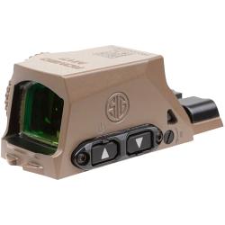 Sig Sauer Electro-Optics SORM1700 Romeo-M17 Coyote Tan 1 x 24 mm 2 MOA Red Dot/32 MOA Circle Multi Reticle
