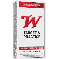 Winchester 9mm 115gr FMJ