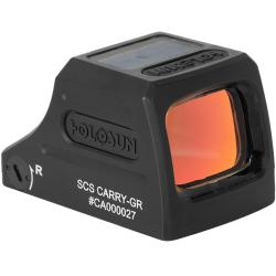 Holosun SCSCARRYGR SCS Carry Black Anodized 1 x 0.58