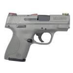 Smith & Wesson M&P9 Shield 9mm Luger 3.1” BBL Hi-Viz (1)7RD & (1)8RD Grey