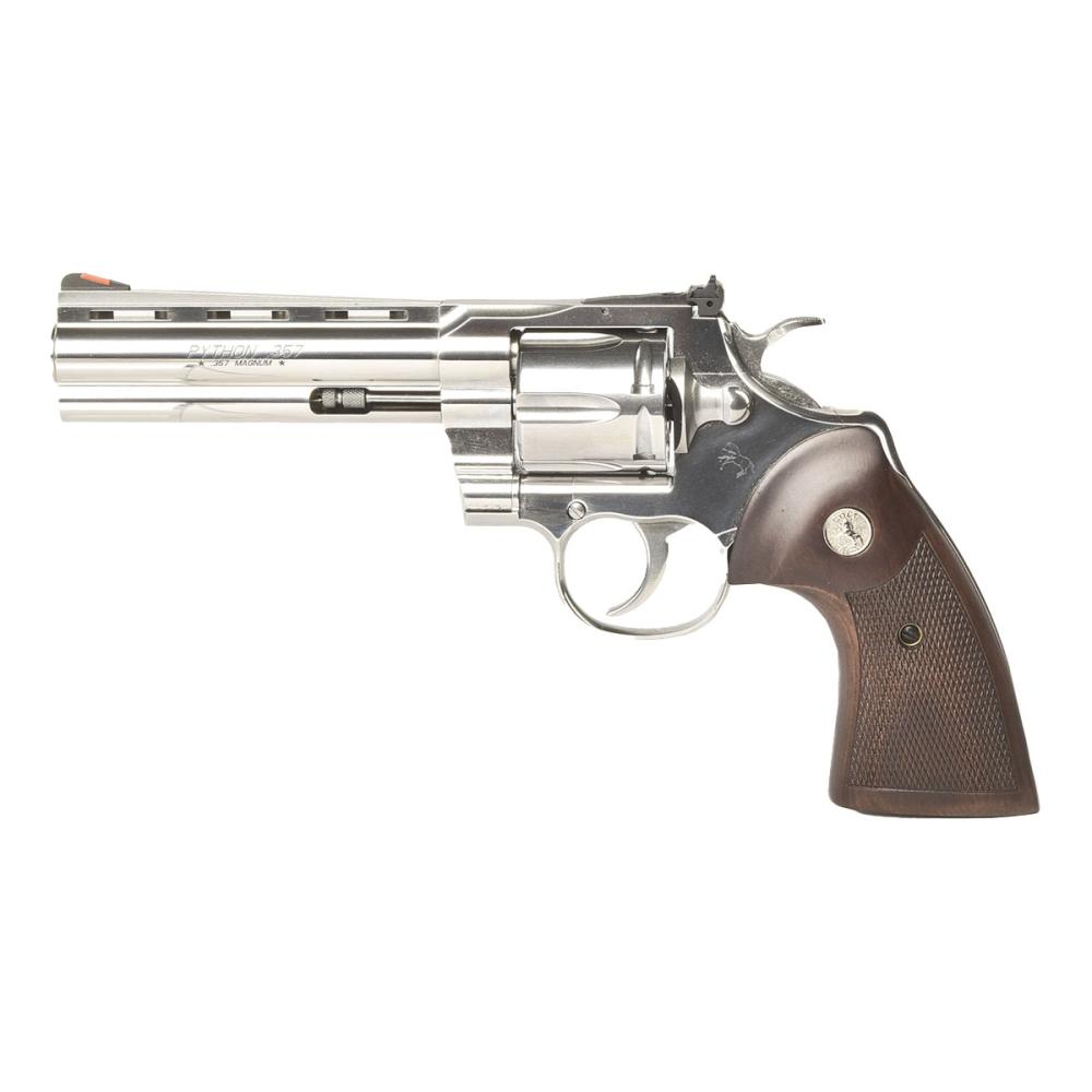 Python 357 Magnum/38 Special 5" BBL 6 Round Stainless