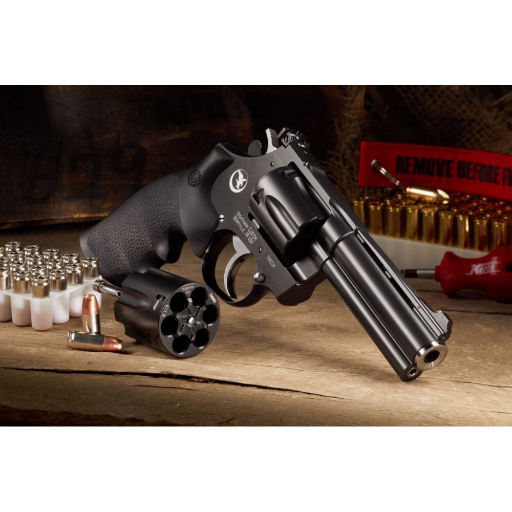 Korth Mongoose 4" BBL 6 Round Black