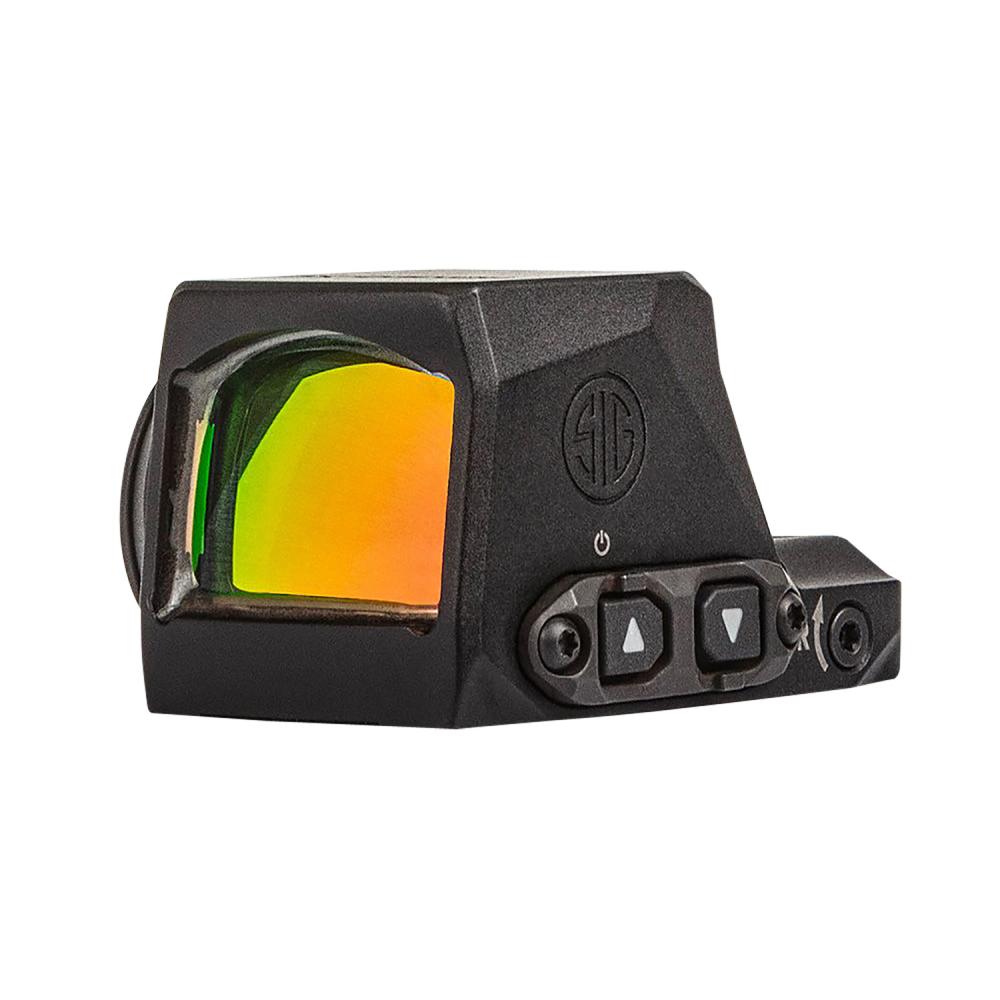 Sig Sauer Electro-Optics SORX1200 Romeo-X Compact Black Anodized 1 x 24 mm 2 MOA Red Dot/32 MOA Circle Multi Reticle