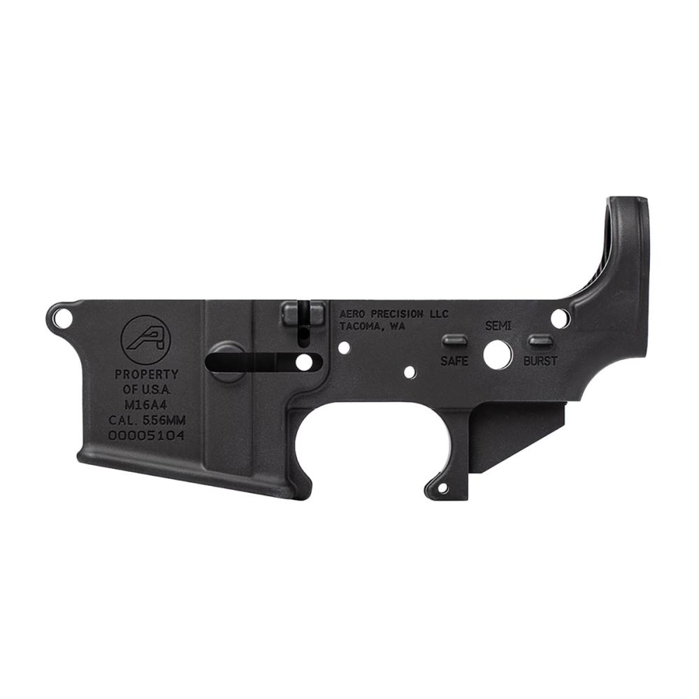Aero Precision M16A4 Clone Stripped Lower Receiver for AR-15 Black
