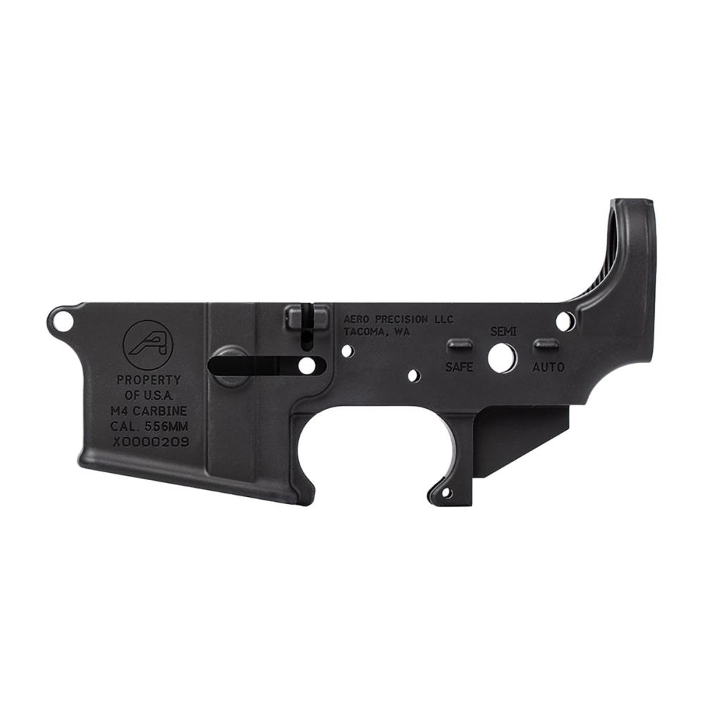 Aero Precision M4A1 Clone Stripped Lower Receiver for AR-15 Black
