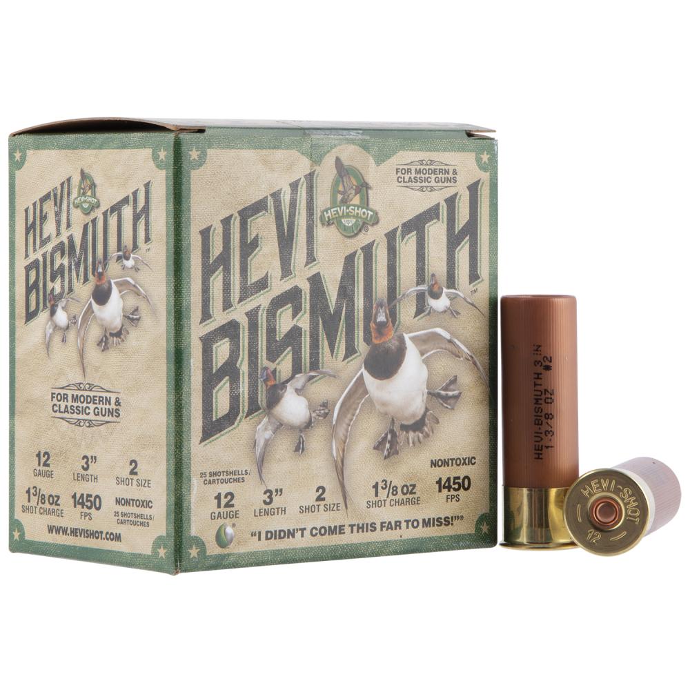Hevi-shot 12GA 3" #2 bismuth