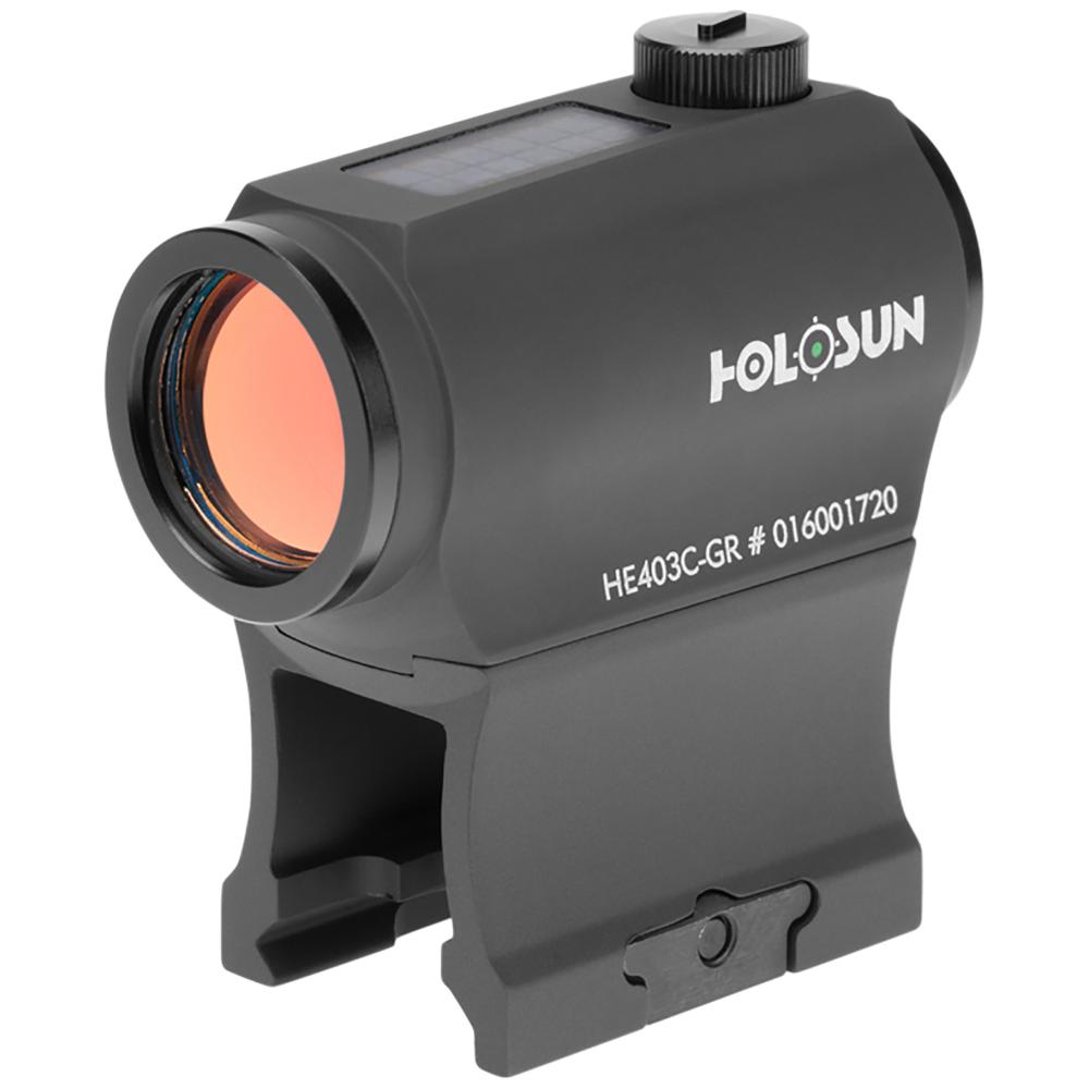 Holosun 403 Black Anodized 1 x 20 mm 2 MOA Green Dot