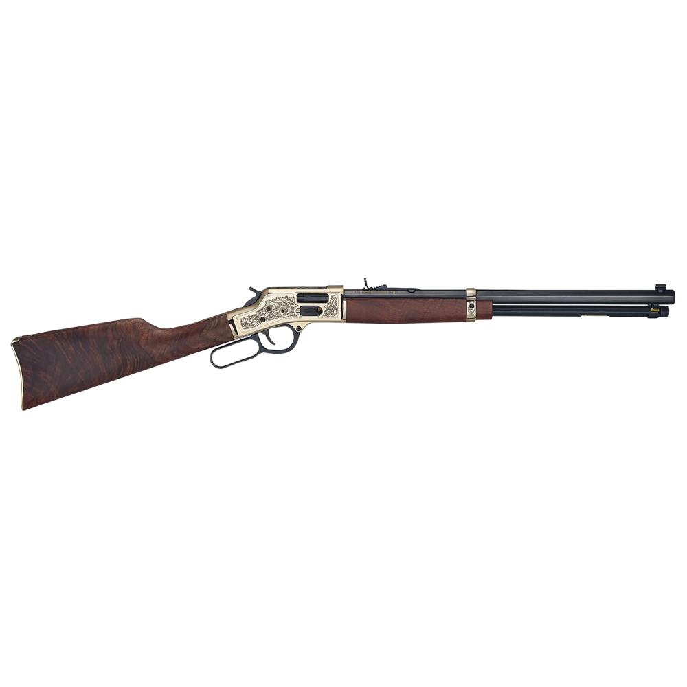 Henry H006GMD Side Gate Deluxe 357 Mag/38 Special 10+1 20" Brass