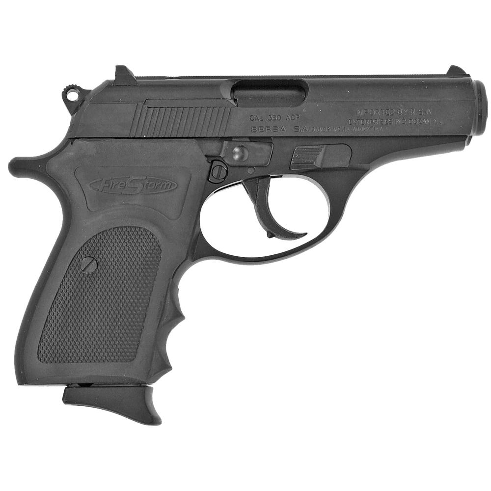 Bersa Firestorm Micro-Compact Frame 380 ACP 7+1, 3.50" Black