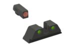 Meprolight ML46670 Hyper-Bright Orange Ring Front/Green Rear Sights for Canik TP Series