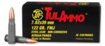 Maxxtech Essential Steel Case Rifle Ammunition 7.62x39 122gr FMJ 2396 40/ct
