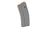 ASC AR Family Rifle Magazine Orange Follower .223 Remington Grey Aluminum 30/rd