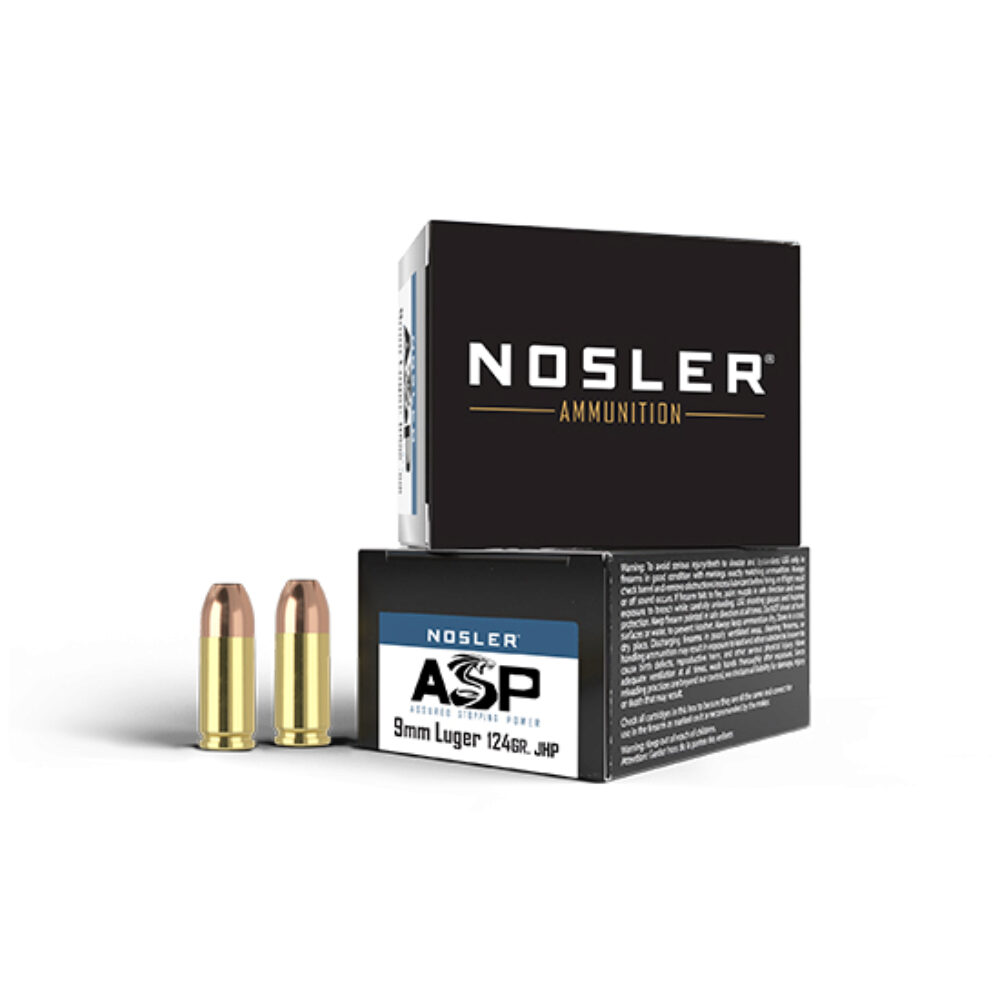 Nosler Match 9mm 124gr JHP Nosler Match 9mm 124gr JHP