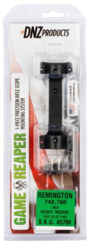 DNZ 45700 Game Reaper-Remington Scope Mount/Ring Combo Matte Black 1