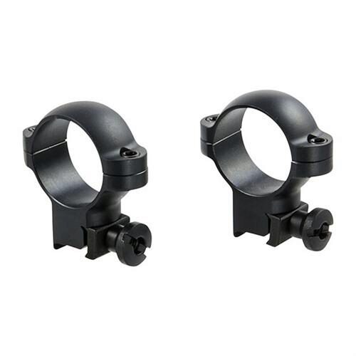Burris 420076 Rimfire and Airgun Rings Matte Black 1 High