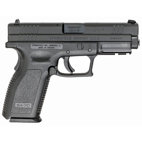 SPR XD DEFENDER 9MM 4 SERVICE MODEL BLK HC