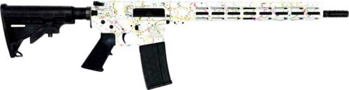 GLFA AR-15 223WYL 16 SAVED SPLATTER WHITE 30R