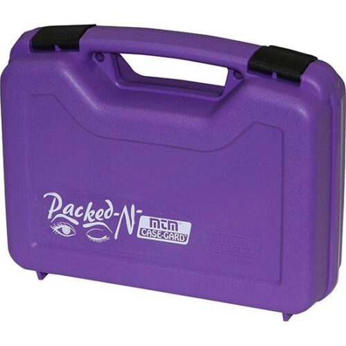 MTM HANDGUN CASE SINGLE UP TO 4 REVOLVER PURPLE