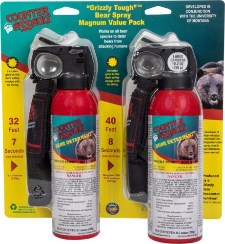 AMK 15067027 COUNTER ASSAULT BEAR SPRAY MAG PACK