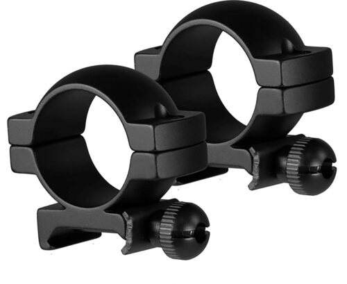 TruGlo TGTG8960B1 Lightweight Scope Rings  Matte Black 1 Medium