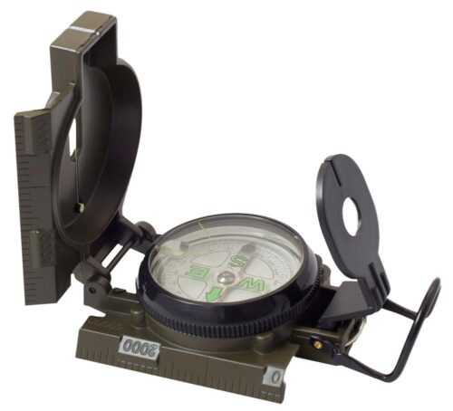 Humvee Adventure Gear HMVCOMPASSOD Military Compass OD Green