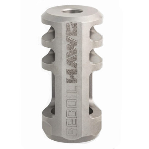 BRO RECOIL HAWG MUZZLE BRAKE SILVER