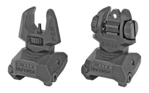 MEPROLT FLIP UP W/ TRITIUM 3 DOT BLK