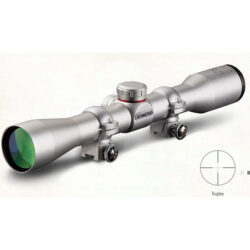 SIM 3-9X32 22MAG SILVER W/RINGS
