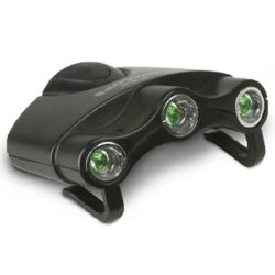 CYCLOPS ORION HAT LIGHT 3 GREEN LED LIGHTS