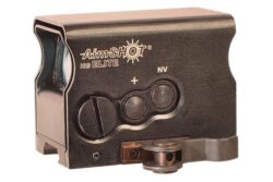 AimShot HGELITEBGREE HG Elite  Black Anodized 1 x 34mm Green Crosshair Reticle