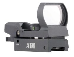 Aim Sports RT4WF1 Reflex Sight Warfare Edition Matte Black 1x 24mm x 34mm Red/Green Multi Reticle