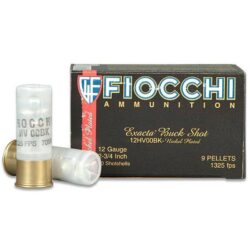 FIO EXACTA BUCKSHOT 12GA 2.75 9P #4 NKL 10/25