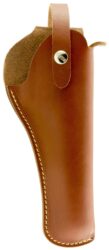 Hunter Company 45004 VersaFit  OWB Size 4 Tan Leather Belt Fits DA Revolver Fits 6 Barrel Right Hand