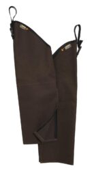 Boyt Harness 9001BRRR Rattlers Chaps 1000D Nylon Brown Regular 26 Adjustable Straps