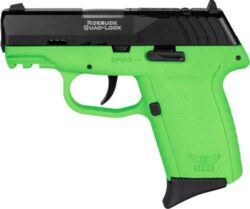 SCCY CPX-2CBLGRDRG3       9MM 3.1  10R NS BLK/LIME